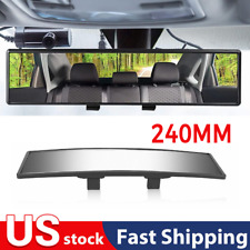 Angel View Panoramic Wide Angle Car Rear View Mirro Mirror Lens 240mm White Tint