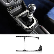 Carbon Fiber Sticker Cover For Subaru Impreza Sti 2002-2004 Gear Shift Panel New