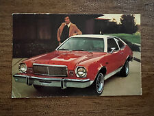 1975 Mercury Bobcat 3-dr. Runabout. Dealer Promotional Postcard. Great Shape.