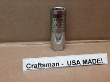 Craftsman 58 Spark Plug Socket 38 Drive No. 43324 Series G New Usa