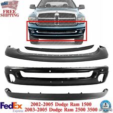 Front Bumper Primed Steel Kit For 2002-2005 Dodge Ram 1500 2003-2005 2500 3500