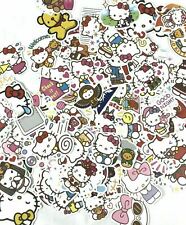 50pc Random Cute Hello Kitty Laptop Wall Luggage Decal Sticker Diy Project Pack