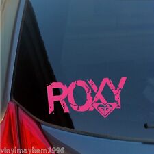 Roxy Vinyl Sticker Decal Snowboard Ski Surf Skateboard Quiksilver Clothing Beach