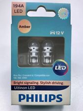 Philips 194aled Ultinon Led Amber Side Marker Lamp Light Bulb 194 - 2 Pack