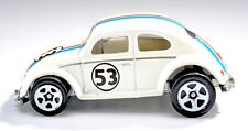 Hot Wheels Disney Volkswagen Vw Beetle White Herbie 53 Love Bug 1988 - Rare