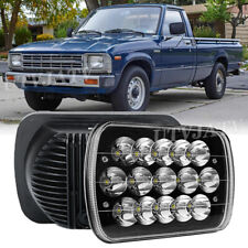 Pair 7x6 5x7 Led Headlights Hilo H4 For Toyota Pickup 1982-1995 Truck 4runner