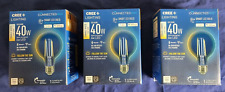 Cree Lighting Connected Max Smart Led Filament Globe Bulb 3 Pack