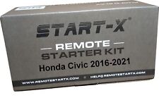 Start-x Remote Start Kit Compatible With Honda Civic 2016-2021 Plug N Play...