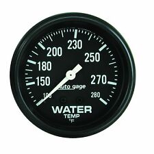 Autometer 2313 Black Autogage 2 58in Mechanical 100-200 Degree Water Temp Gauge