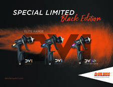 Devilbiss Dv1 3 Gun Limited Black Edition 704533 704504 704521 704703