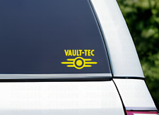 Fallout Vault Tec Gaming Vinyl Decal Sticker For Car Truck Or Window