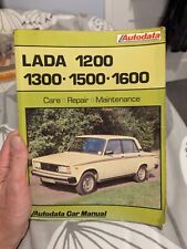 Lada 1200 1300 1500 1600 Riva Service Manual