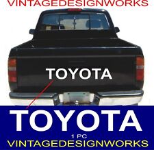 90 - 96 Toyota Tailgate White Vinyl Decal Sticker Emblem Logo Graphic 31