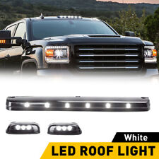 White Led Roof Top Running Cab Lights For Chevy For Gmc 25003500 2007-22 Eoa