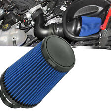 4 102mm Long High Flow Inlet Cone Dry Filter Cold Air Intake Replacement Blue