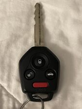 Fits Subaru Cwtb1g077 Oem 4 Button Key Fob Gray Pod Used