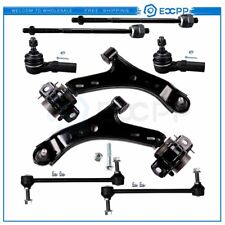 8pcs For 2005-2009 2010 Ford Mustang Front Lower Control Arms Tie Rods Sway Bars