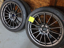 New Enkei Rs05rr Wheels With Tires 5x112 Rare Spec Mercedes Vw
