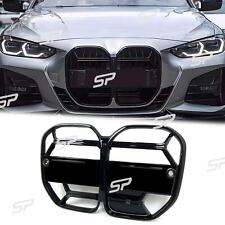 Cls Style Gloss Black Front Grille For Bmw 4 Series G22 G23 430i M440i 2021-2024