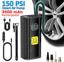 150 Psi Digital Tire Inflator Car Air Pump Compressor Electric Portable Auto 12v