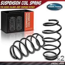 2pcs Front Left And Right Coil Springs For Dodge Caliber Jeep Compass Patriot