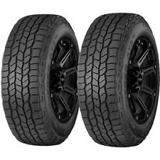Qty 2 24575r16 Cooper Discoverer At3 4s 111t Sl Black Wall Tires