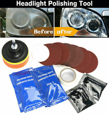 Pro Car Headlight Lens Restoration Kit Headlight Cleaner Polishing Tool Usa