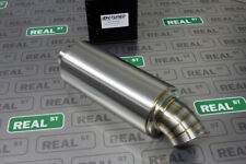K-tuned 2.5 Center Inlet Out T304 Stainless Universal Muffler 3.5 Turndown Tip