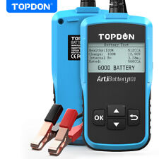 2024 New Topdon 12v Car Load Battery Tester Digital Analyzer Tester Lcd Screen