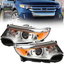 Headlights For 11-14 Ford Edge Sesellimited Oe Style Projector Head Lamp Lr