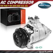Ac Compressor With Clutch For Ford F-150 2015 2016 2017 2018 2019 2020 3.5l 3.3l