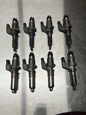 2001-2004 Chevy Gm Duramax 6.6l Set Of 8 Lb7 Injectors Usedcores