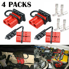 4x Winch Trailer Connect Disconnect Wire Harness Plug Quick Battery Connector