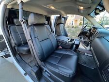 Full Set Black Seat Covers For 07-13 Chevrolet Silverado 1500 2500 Extended Cab
