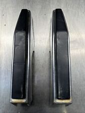 1981-1991 Chevy Gmc Pickup Truck Suburban Chrome Front Bumper Guards Pair Oem