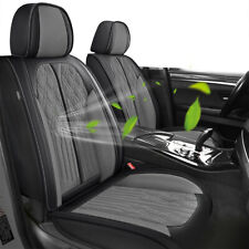 For Dodge Nitro 2007-2012 Pu Leather Car Seat Covers Set 5 Seat Cushion Pad Gray