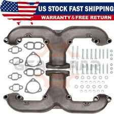 Smoothie Rams Horn Exhaust Manifolds Small Block For Chevy Sbc 283 305 327 350