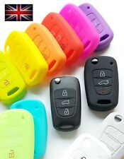 Key Cover For Hyundai I10 I20 I30 Ix30 Ix35 3 Button Case Flip Remote Silicone 1