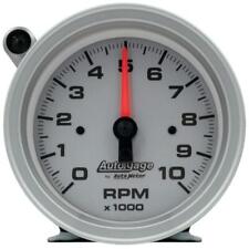 Auto Meter Tachometer Gauge 233909 Autogage 10000rpm 3-34 Shift Light Silver