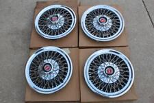 Vintage Nos 1970s Ford 14 Wire Wheel Hubcaps Covers Granada Fairmont Chevrolet