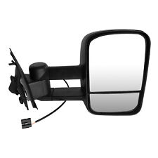 Towing Mirrors For 1997-2004 Ford F150 Manual Black Pair Set