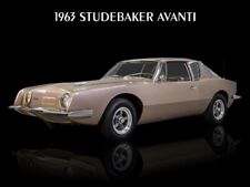 1963 Studebaker Avanti New Metal Sign 12x16 Ships Free