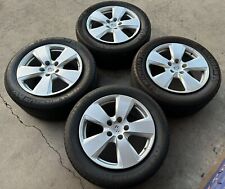 19 Inch Porsche Cayenne Staggered Oem Silver Wheels With Michelin Tires
