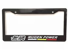 X1 Mugen Power Racing License Plate Frame For All Honda Model Universal Fitment