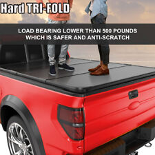 5ft Bed Hard Truck Tonneau Cover For 2005-2024 Nissan Frontier Short Tri-fold L