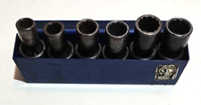 Matco Tools 6pc 12pt Impact 38 Swivel Socket Set Wcase 10mm-15mm Bup10-15m2a