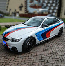 Graphics Tricolor M Performance Sticker For Bmw M4 M5 Racing Stripe Bumper Decal