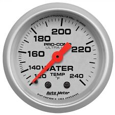 Auto Meter 4332 Ultra-lite Mechanical Water Temperature Gauge 2 116