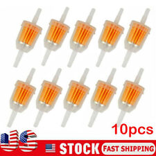 10pcs Motor Inline Gas Oil Fuel Filter Small Engine For 14 516 6-8mm Yhnbvz