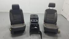 2014-2019 Gmc Sierra 2500 Slt Gray Leather Front Row Seats Wconsole Driver 14